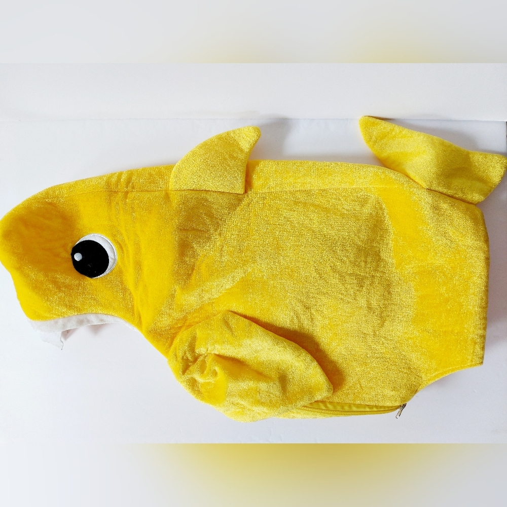 Baby Shark‎ Yellow Costume Toddler size Rubie's Halloween Pink Fong